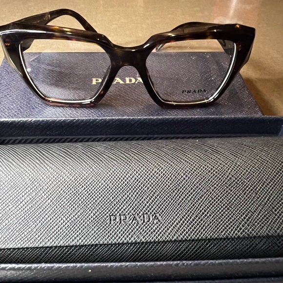 Prada Women's Tortoise Shell Glasses - Picture 1 of 5